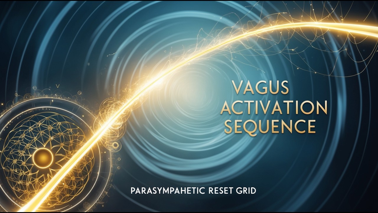 Vagus Activation Sequence | Parasympathetic Reset Grid with Grid 3 Bisochronic™ Healing Frequencies
