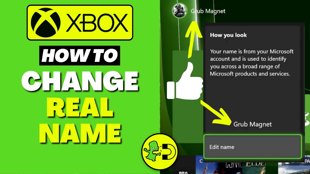 Xbox How to Change Real Name (Xbox One | Series S|X)