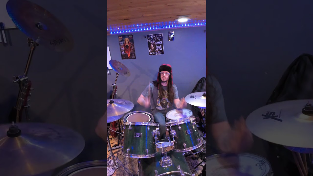 Twist The Knife for Y'all #drummer #drumfam #metal #metalfans