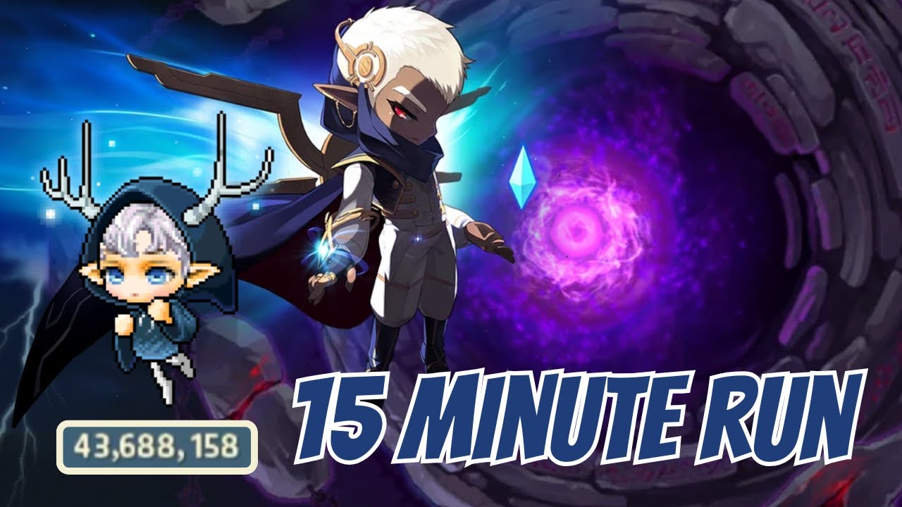 [MapleStory Solis] 43M CP Illium Chaos Gloom Solo + Gear