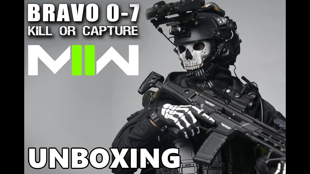 Ghost Modern Warfare 2 Figure Unboxing