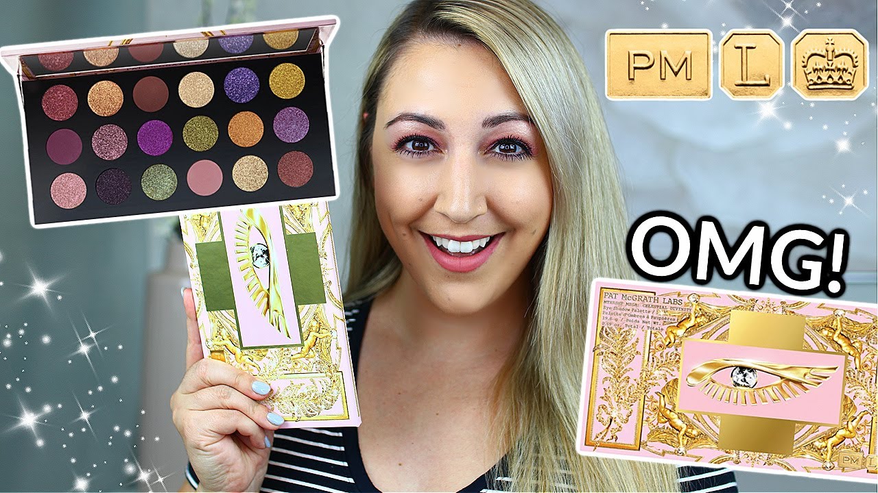 NEW PAT MCGRATH LABS MEGA MOTHERSHIP: CELESTIAL DIVINITY EYESHADOW PALETTE | Swatches & Review