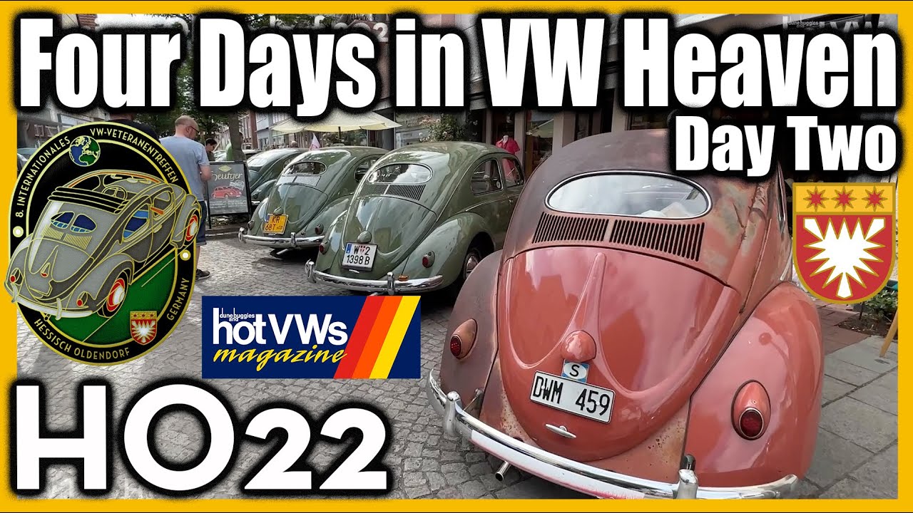 Four Days in VW Heaven: Hessisch Oldendorf HO22 Vintage Meet in Germany DAY TWO