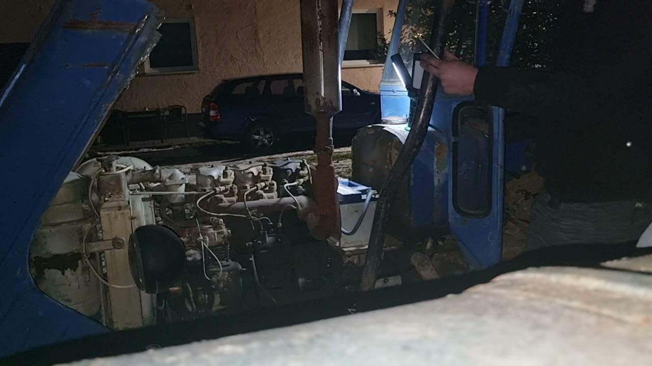 Zetor 3011 studený štart