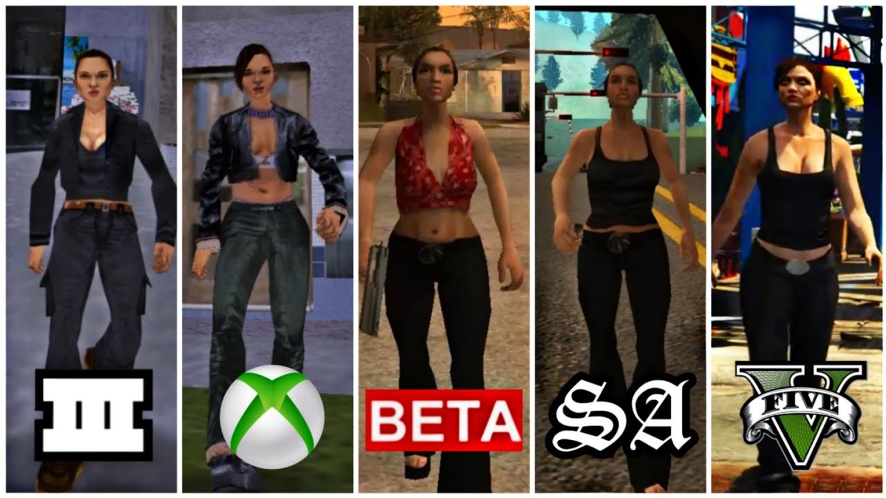 Evolution of Catalina in GTA Games | CATALINA Visit Every GTA Maps