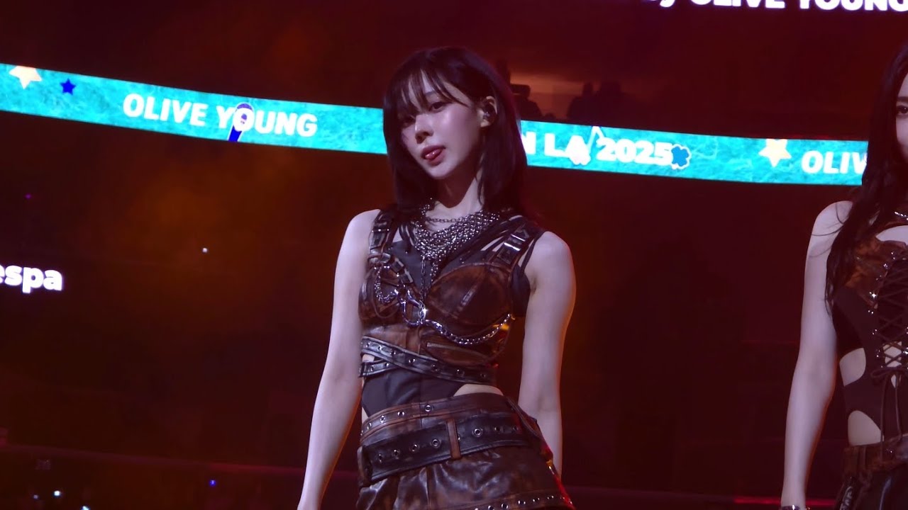 250802 aespa WINTER 에스파 윈터 Full Performance - Whiplash + Supernova + Dirty Work | KCON LA 2025