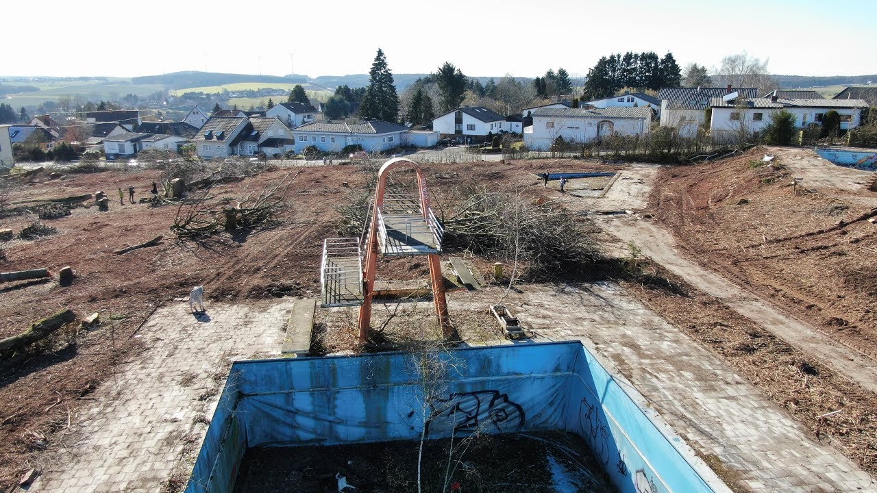 Das alte Heusweilerer Schwimmbad