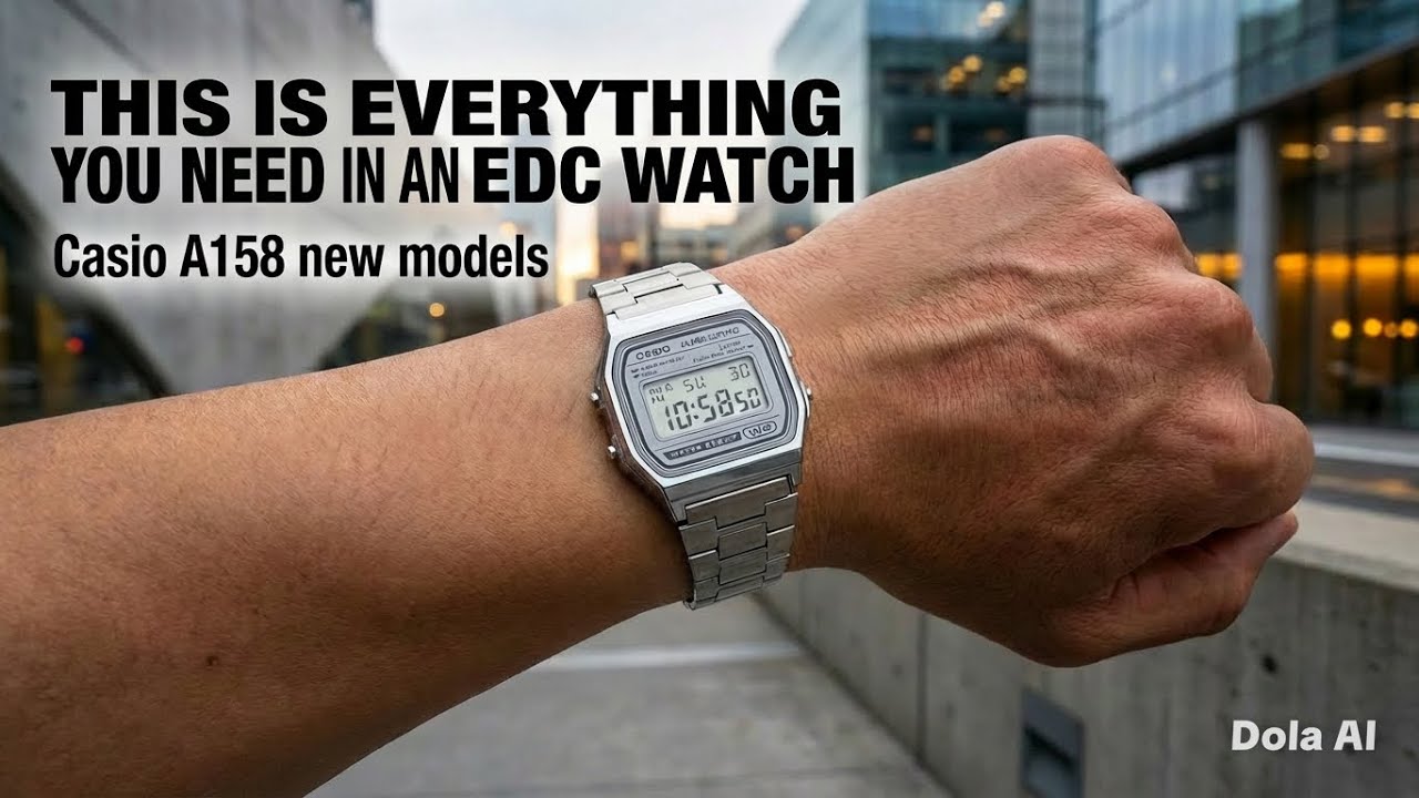 Я купил новейшие часы Casio A158.