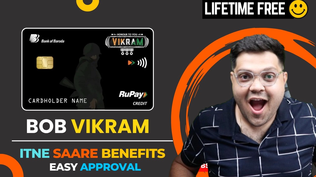 BOB Vikram Credit Card Full Details | Benefits | Eligibility | Fees | 2026
