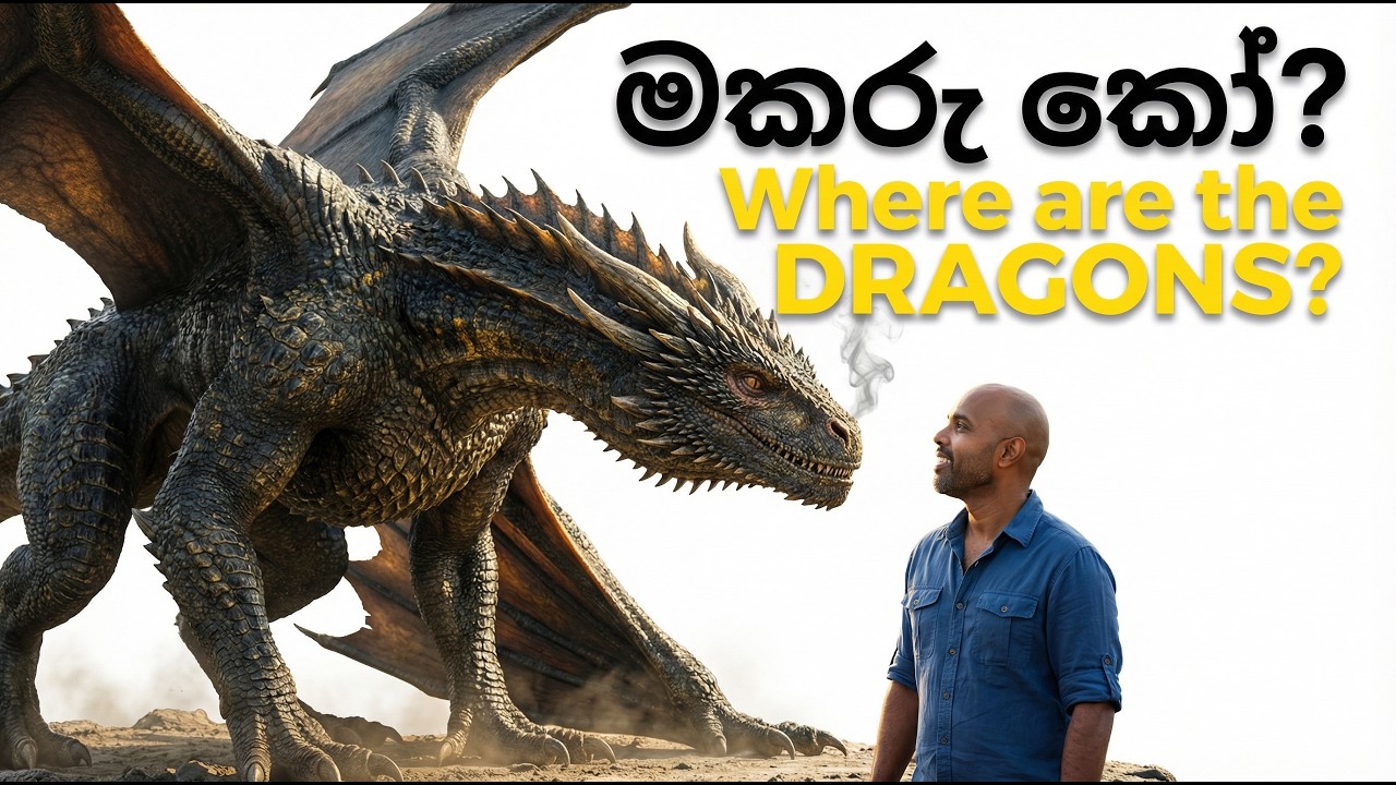 Dragonsලා කෝ? | Dr. Ru Somaweera | #යංසත්තුබලන්න #rugoeswild