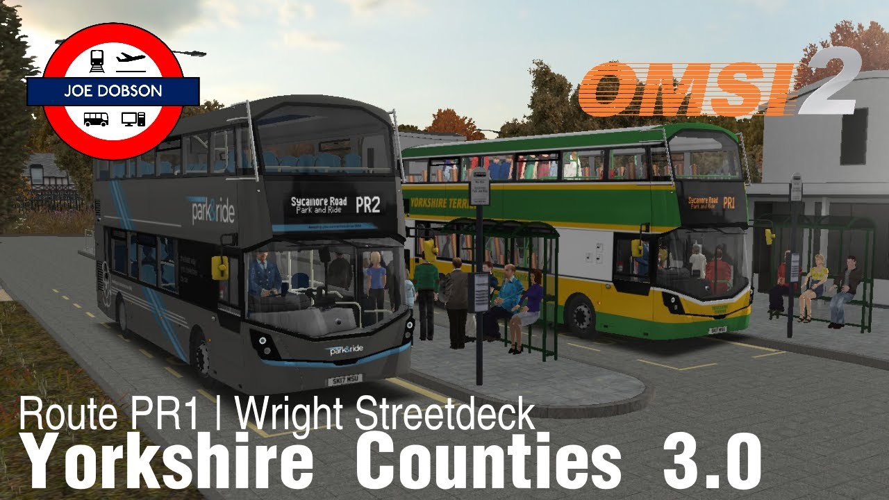 OMSI 2 | Yorkshire Counties 3.0 | Route PR1 | Wright Streetdeck