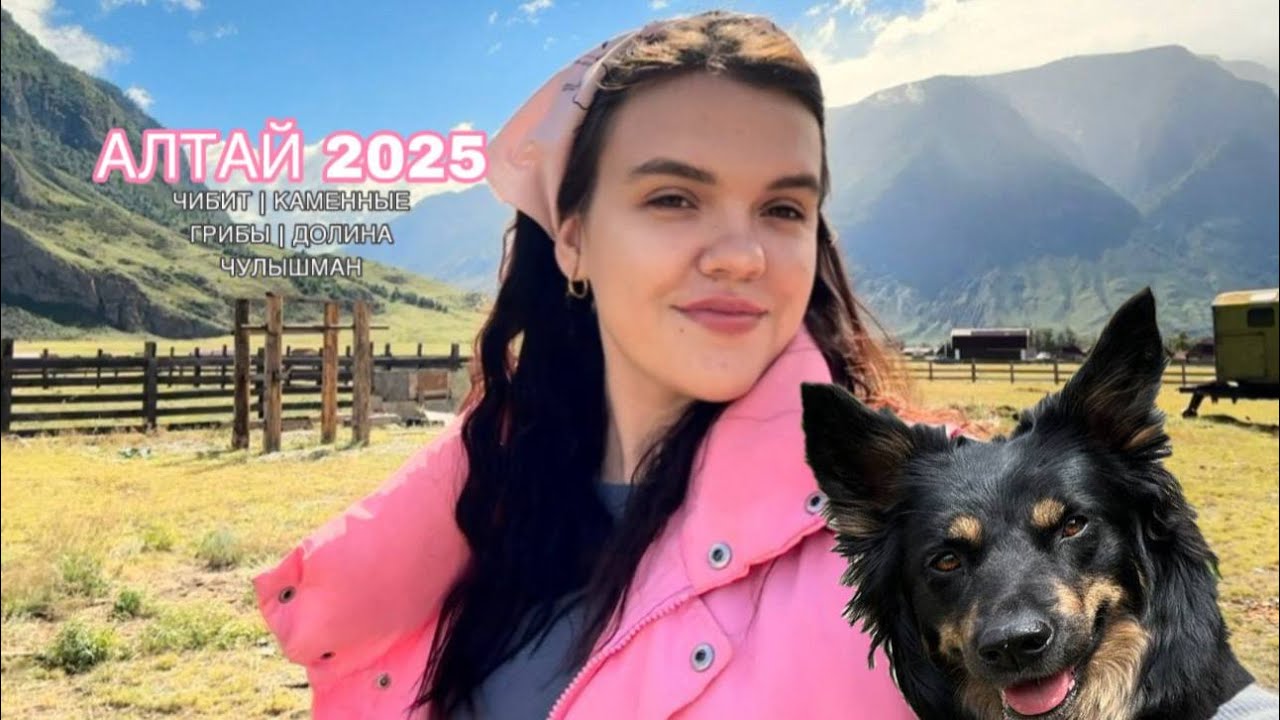 Алтай с собакой 2025 | Перевал Кату-Ярык | Грибы | VLOG | 1 часть