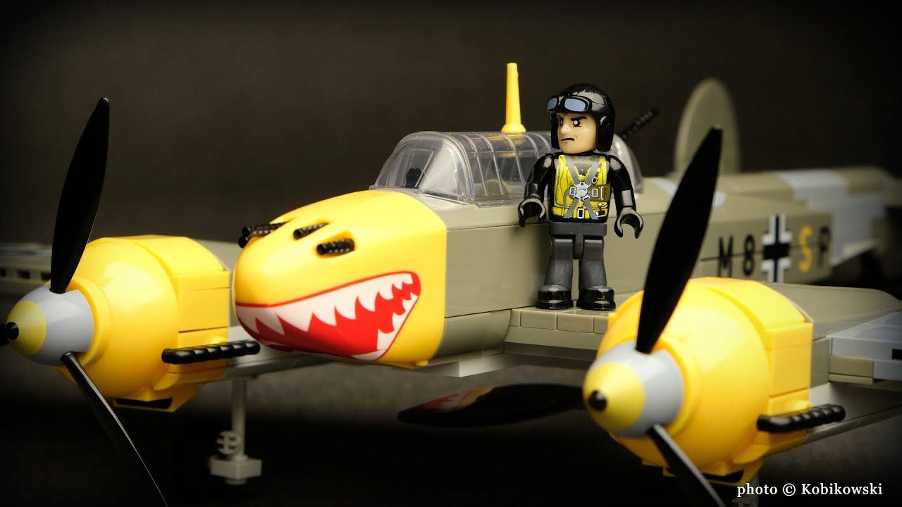 COBI Messerschmitt Bf 110 D (5716) - recenzja