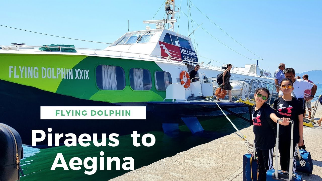 AEGINA (Greece): Episode 1 - Piraeus to Aegina via Flying Dolphin