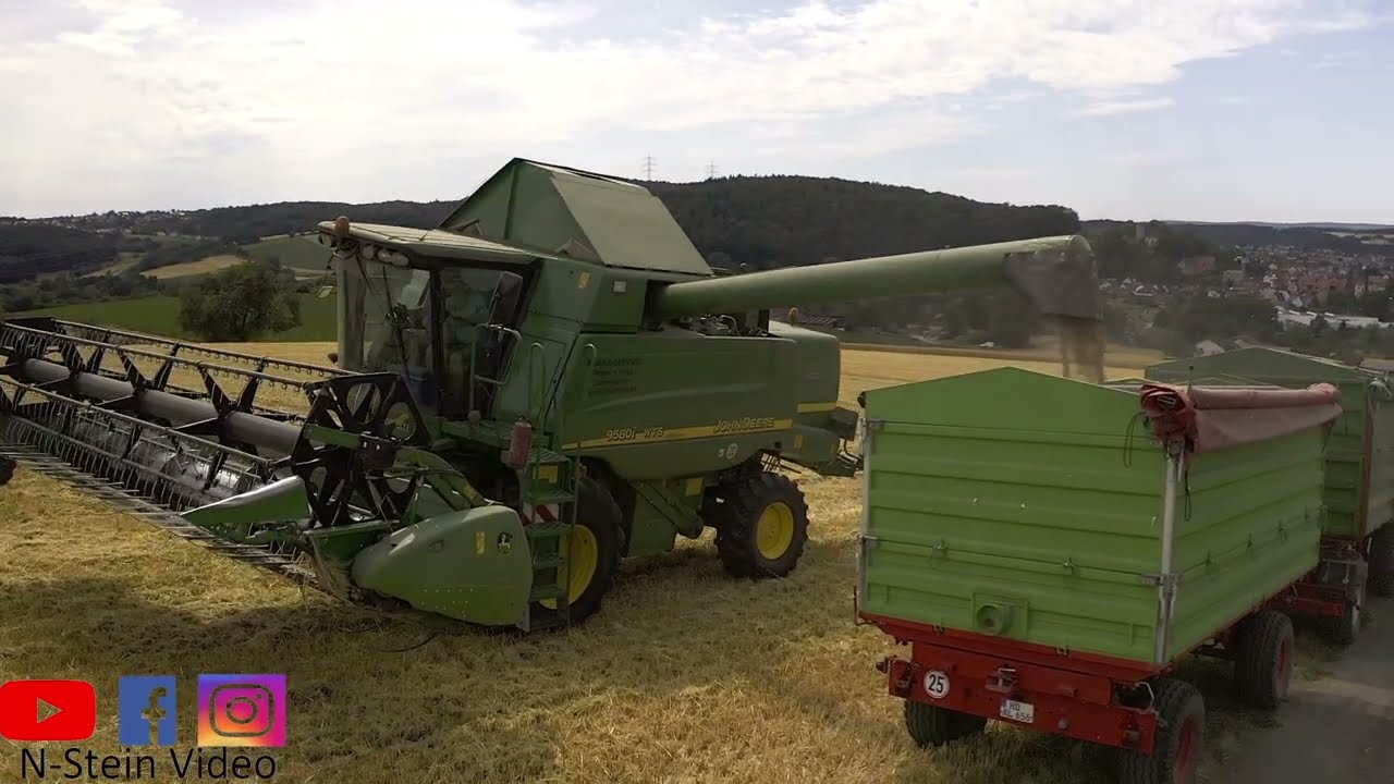 Ozimyy urozhay yachmenya 2019 goda s John Deere 9580I WTS Hillmaster