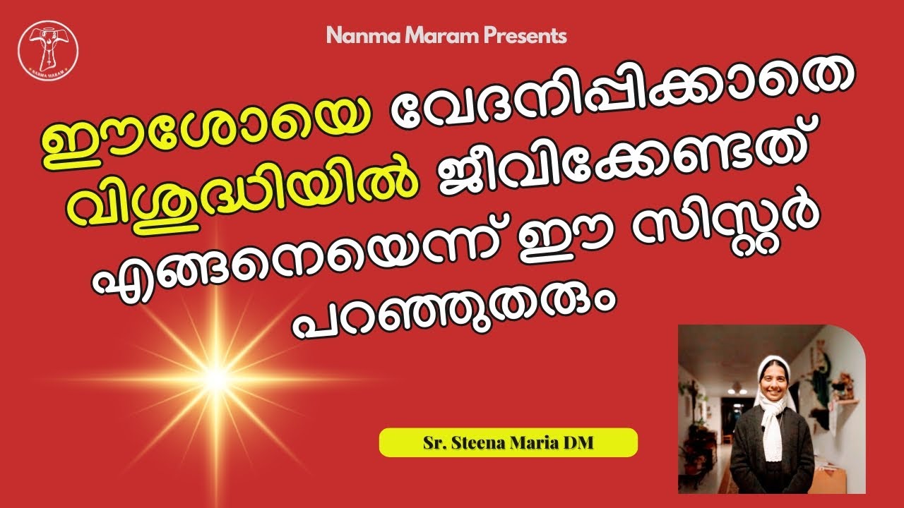 ഈശോയെ വേദനിപ്പിക്കാതെ എങ്ങനെ വിശുദ്ധിയിൽ ജീവിക്കാം