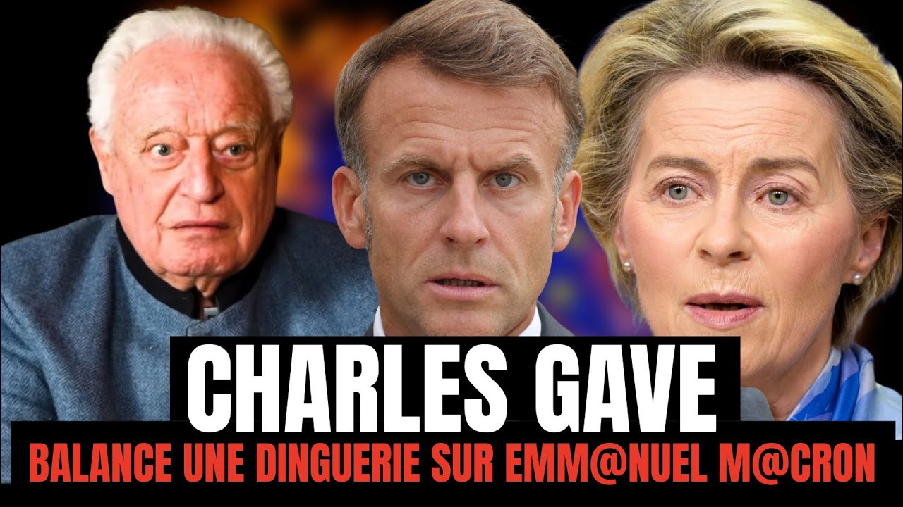 Charles Gave: POURQUOI la  FRANCE va S'EFFONDRER ? EMMANUEL MACRON est un IDIOT ! 