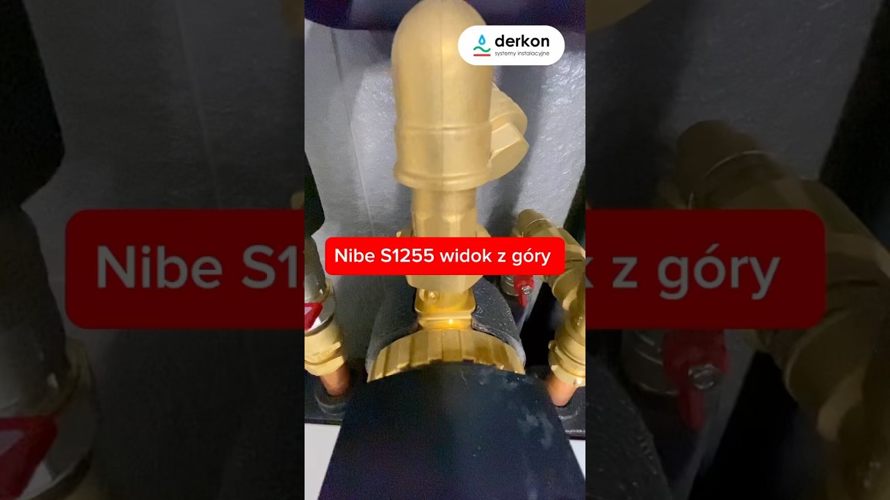 Podłączenie Pompy Ciepła Nibe S1255 do Centralnego Ogrzewania - Wygląd z G&oacute;ry #nibe