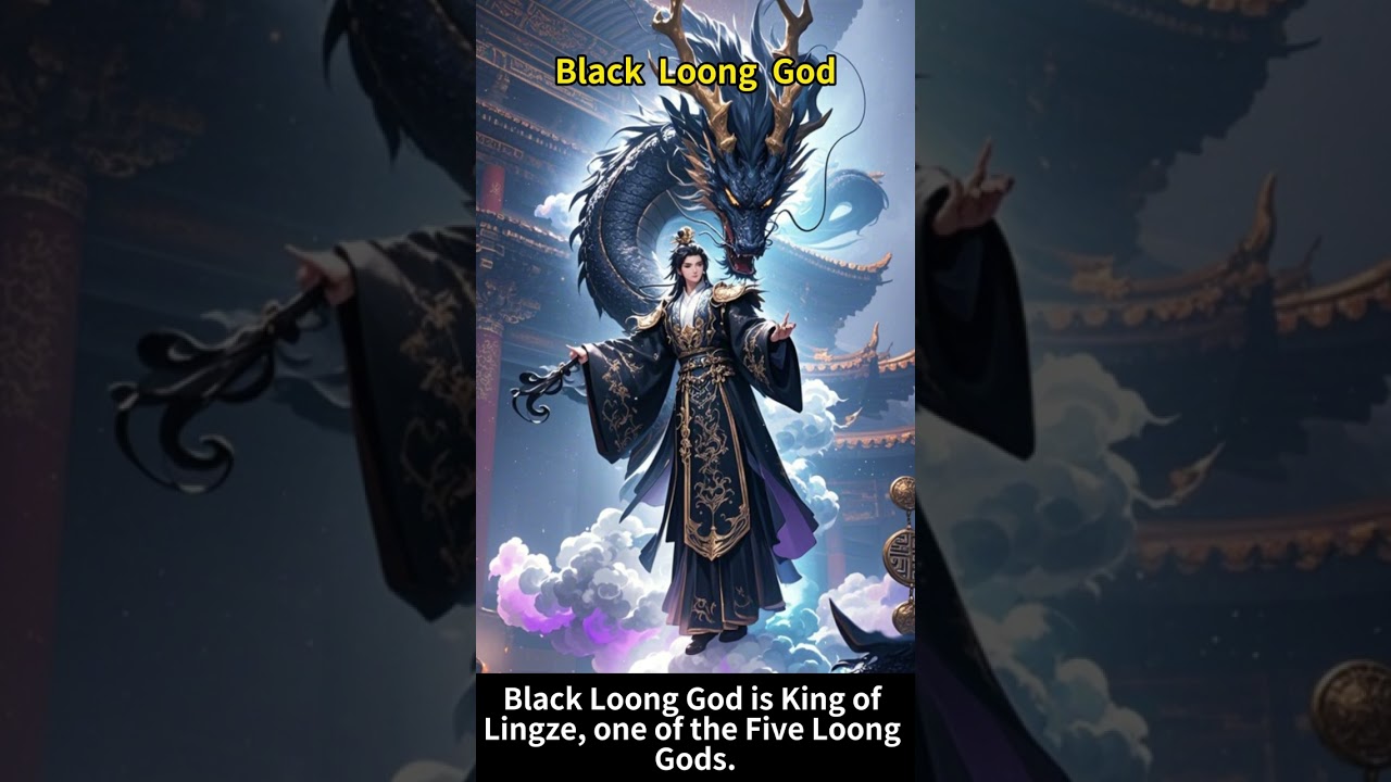 [Mythic] Black Loong God - chinese mythology characters 