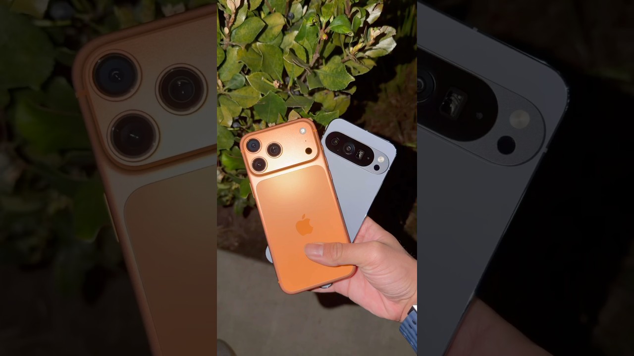 Apple iPhone 17 Pro Max vs Google Pixel 10 Pro XL Camera Test 