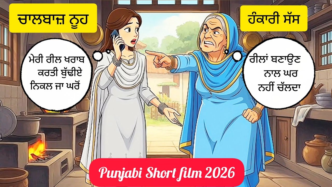 ਸੋਹਣੀ ਨੂਹ ਜਾਂ ਸਮਝਦਾਰ ਨੂਹ | nooh sas | new punjabi short movie 2026 | punjabi natak |  new short film