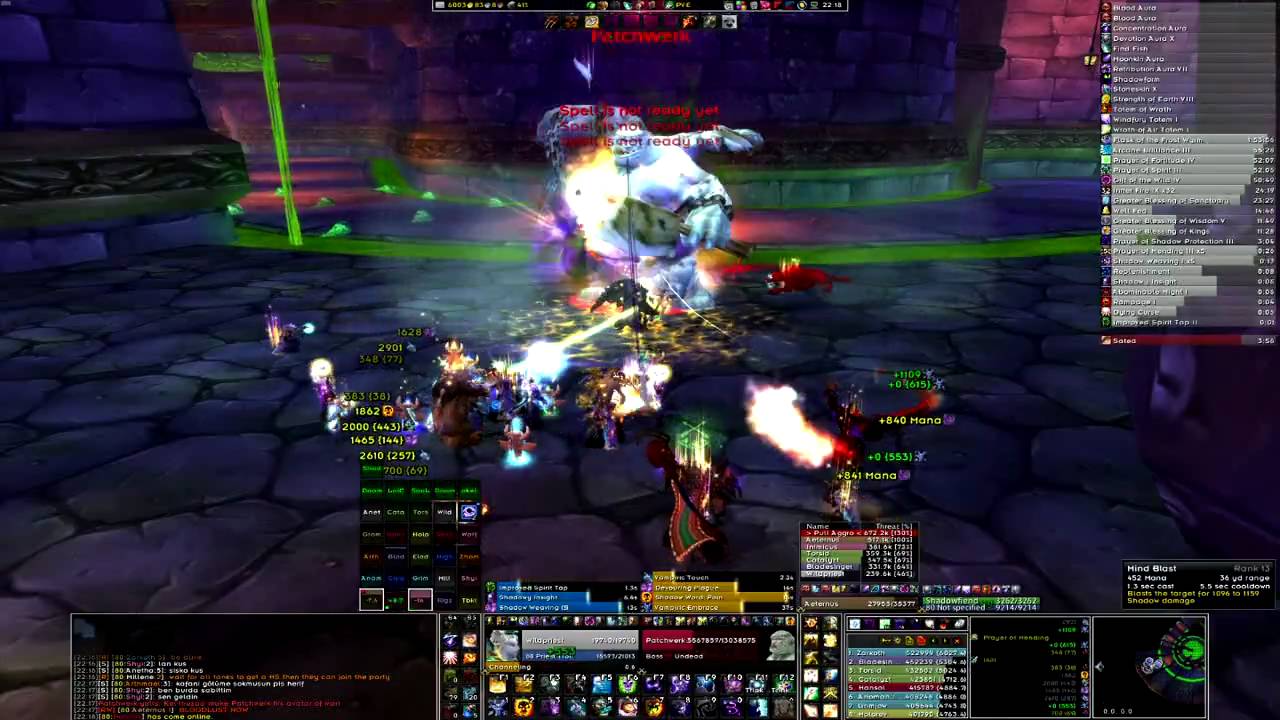 Null vs. Patchwerk (3 min achievement)