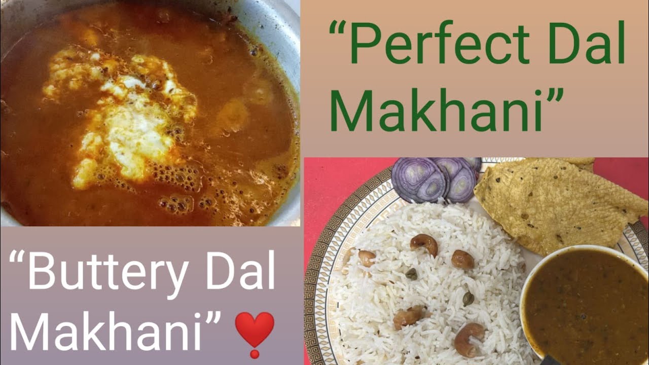 Restaurant Style Dal Makhani | Easy Homemade Recipe   Tasty 🤤😋❤️