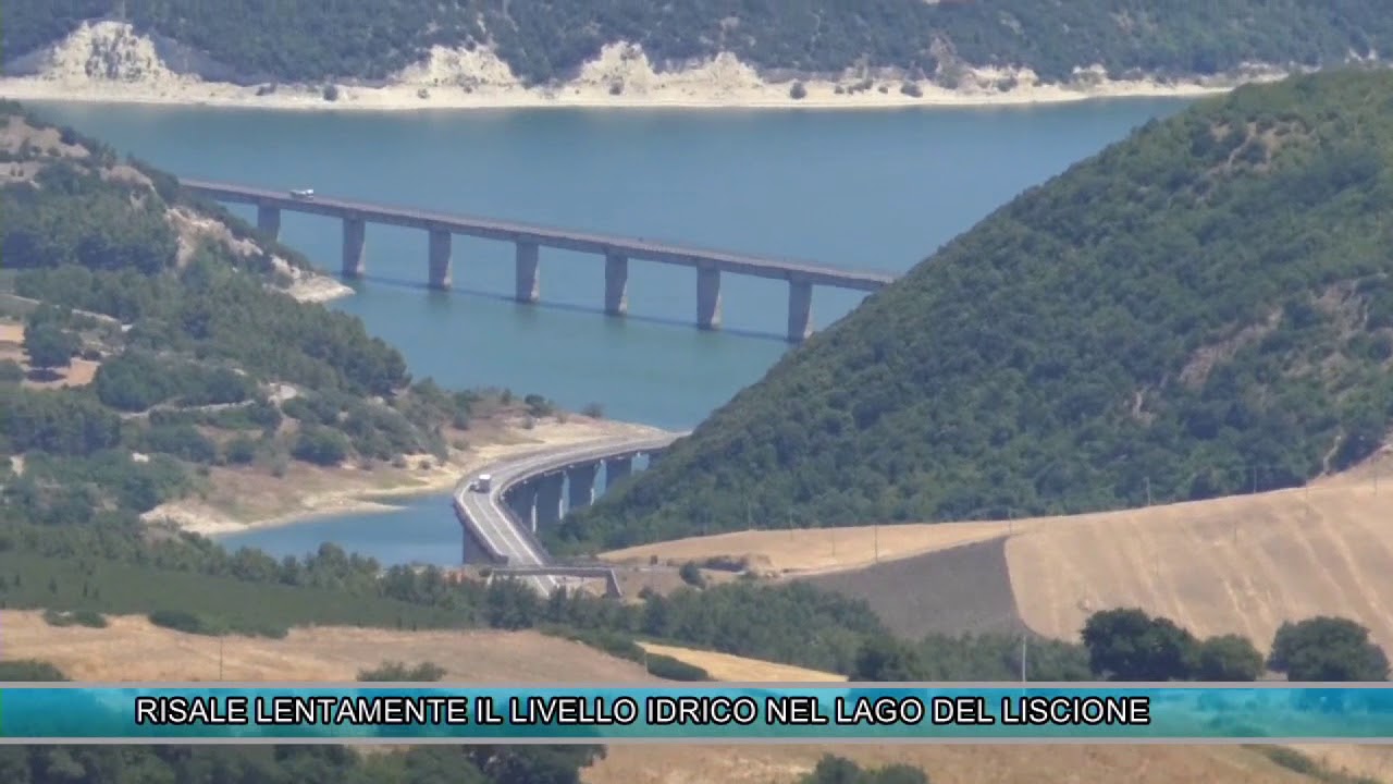 RISALE LENTAMENTE IL LIVELLO IDRICO NEL LAGO DEL LISCIONE