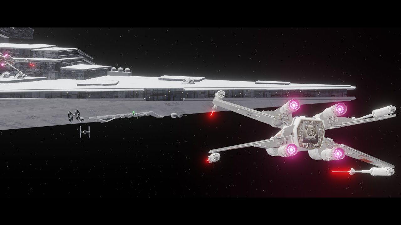 LONG LIVE THE EMPIRE!!! #starwars #vfx #blender