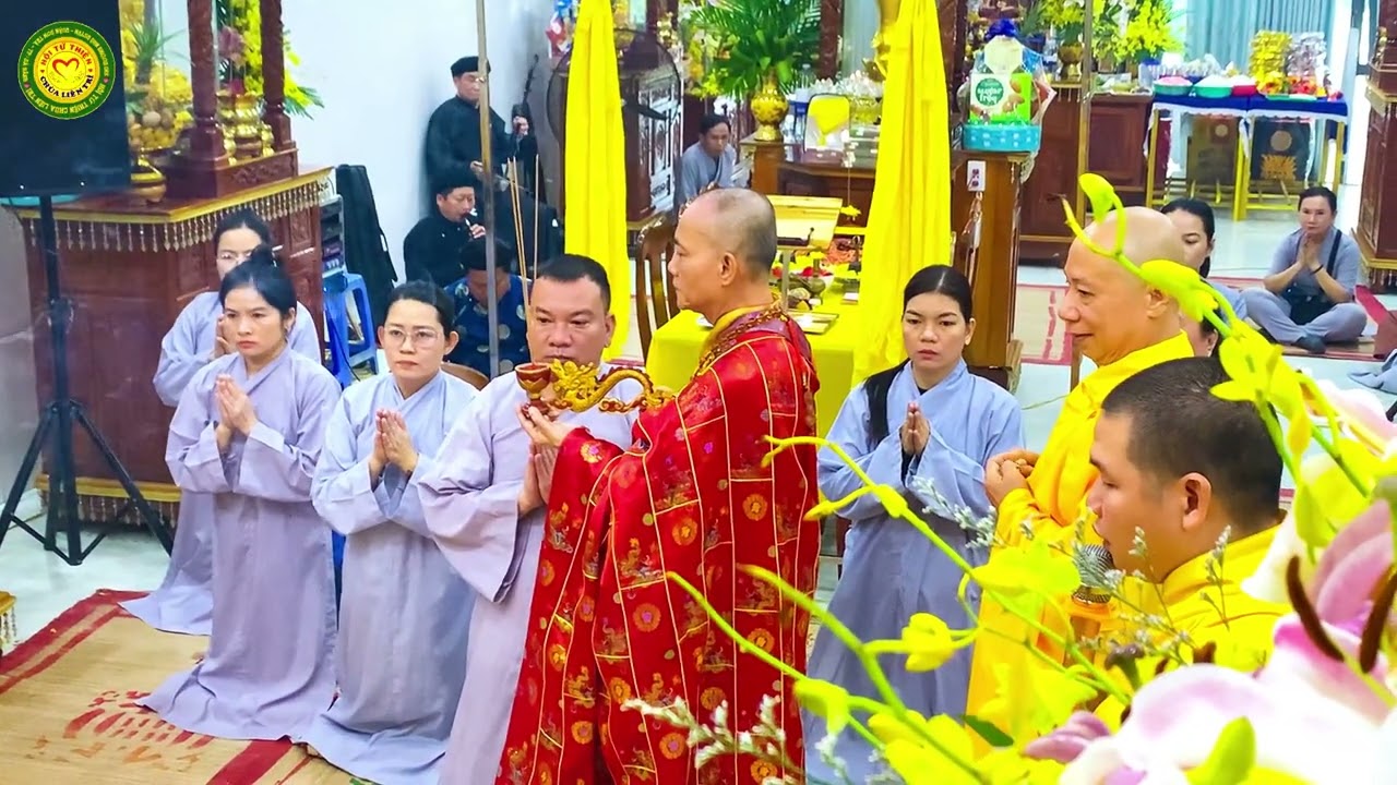 CHÙA LIÊN TRÌ - Lễ chẩn tế âm linh cô hồn tại CTy TNHH - MTV - THIỆN TÂM - P An Khê Tp Đà Nẵng