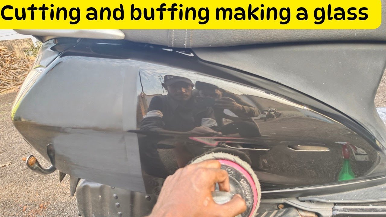 How to cut and buff clear coat #brotomotiv (HINDI)
