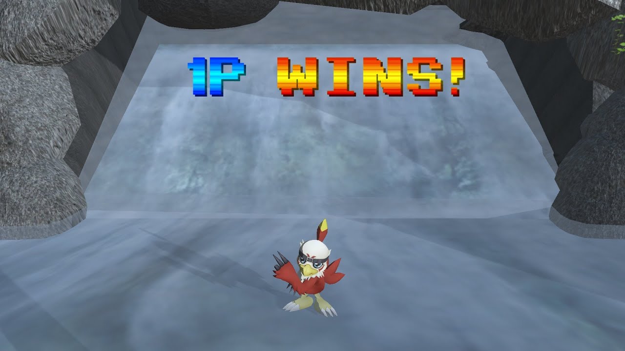 Digimon Rumble Arena HD Remake Hawkmon & Valkyrimon Our War Game Arcade Path Playthrough HARD