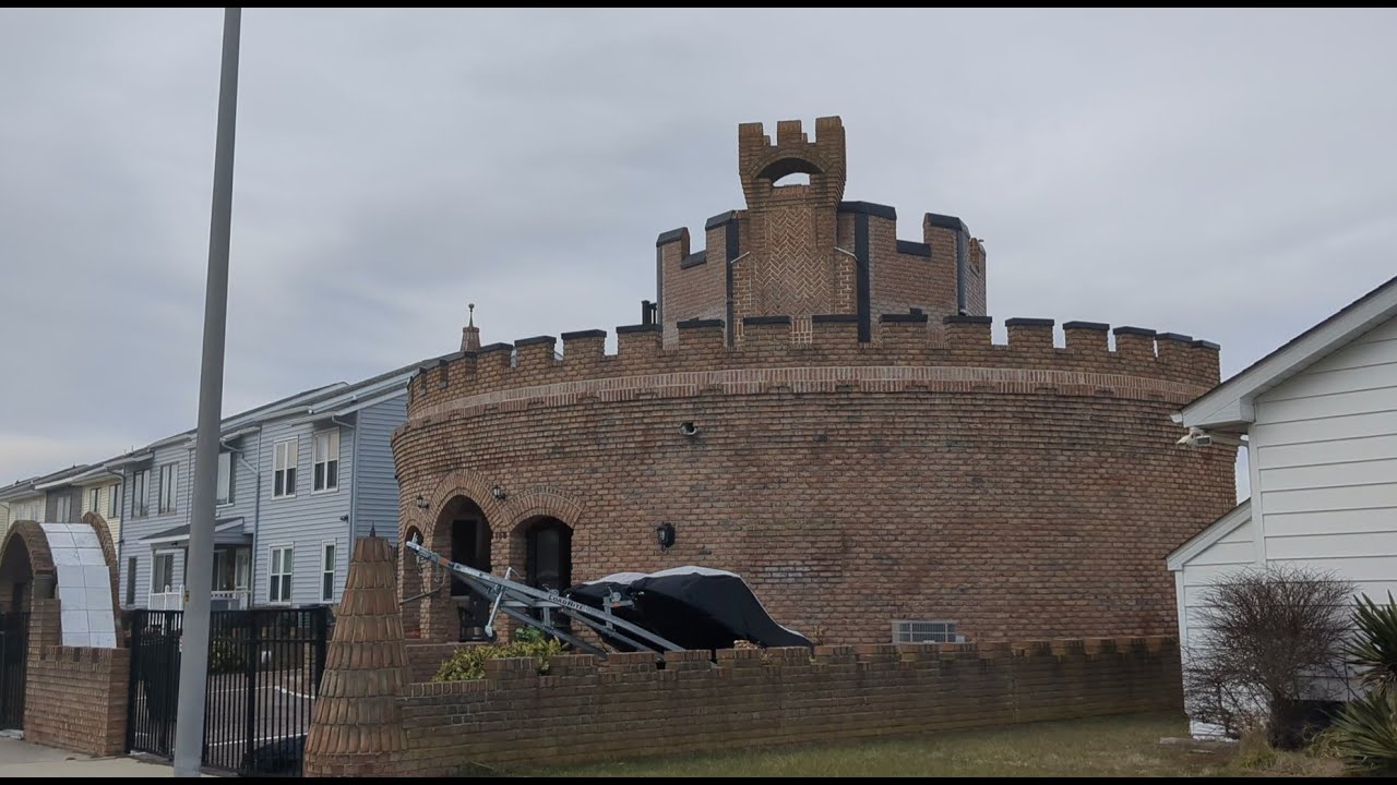 Ocean City Maryland Castle 🏰 in the Sand