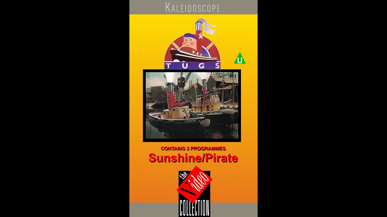 TUGS Sunshine/Pirate VHS (1985 The Video Collection Style)