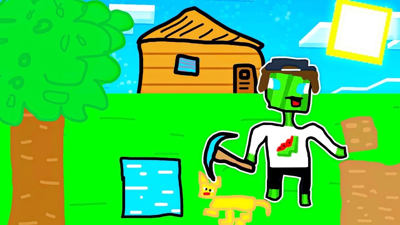 Я ПОТРАПИВ В НАМАЛЬОВАНИЙ МАЙНКРАФТ