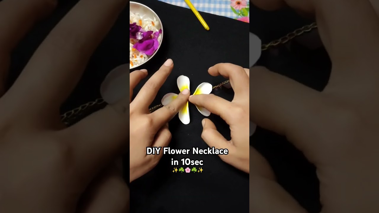 DIY Real Flower Jewellery at Home 🌸 | Quick & Beautiful 