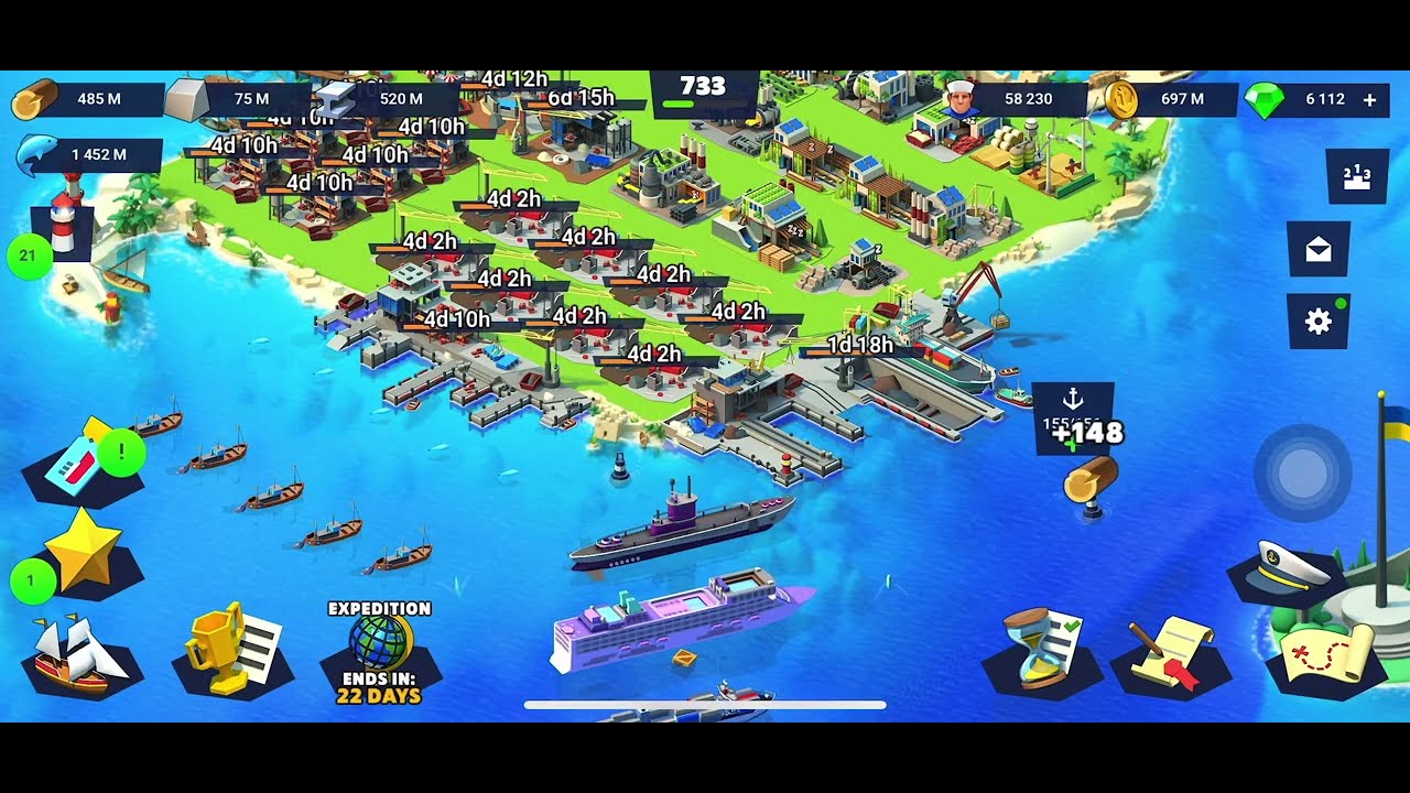Seaport Gameplay I New Event Upgrade