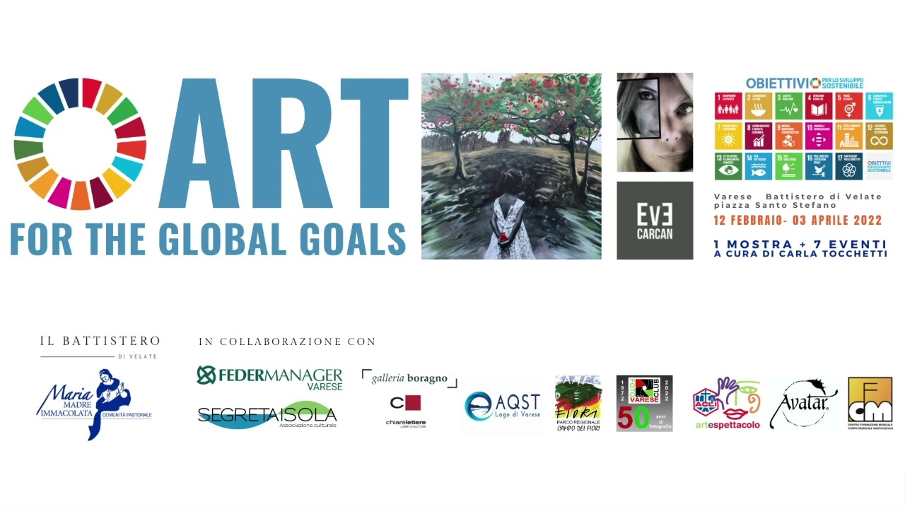 Art for the Global Goals di EVE CARCAN in podcast (Radio RMF)