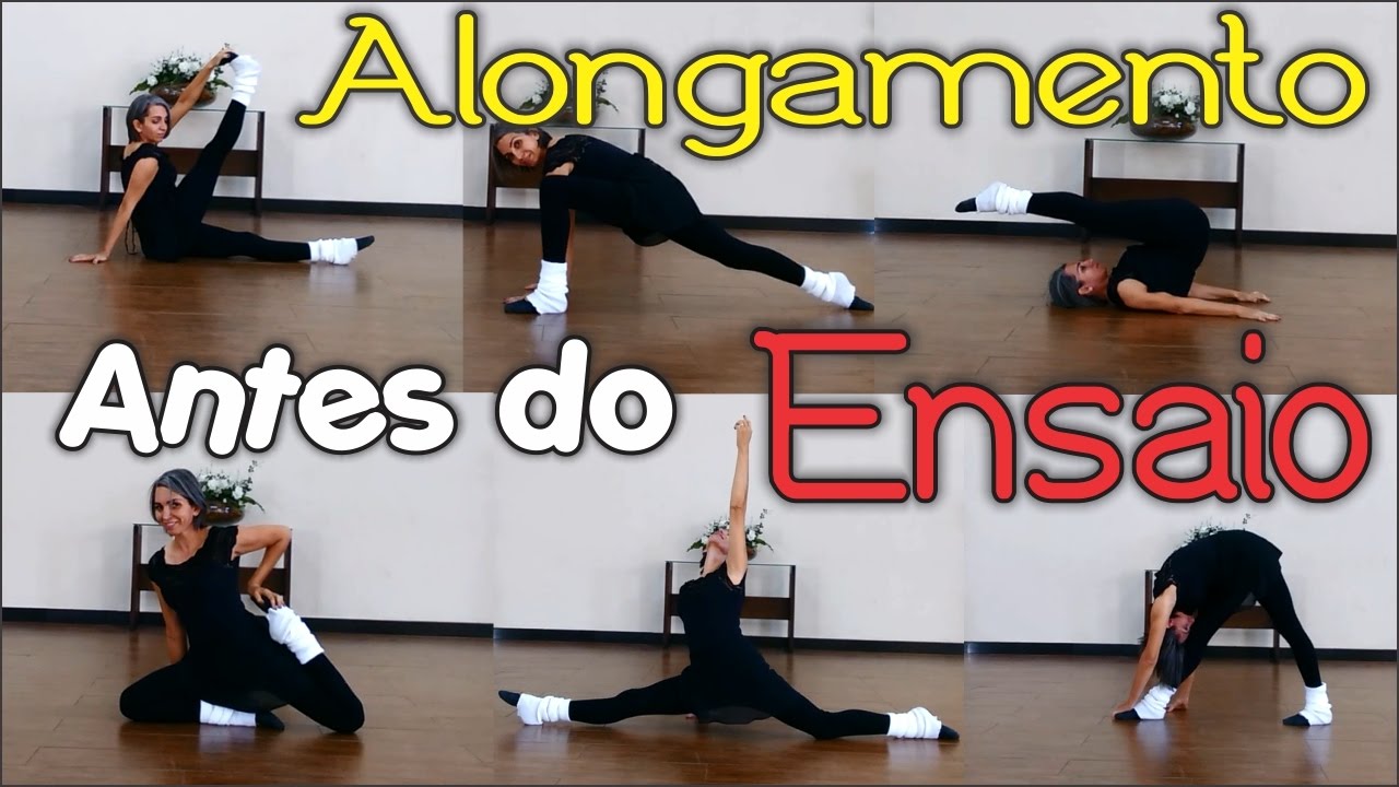Alongamento para antes do ensaio de Dança Gospel