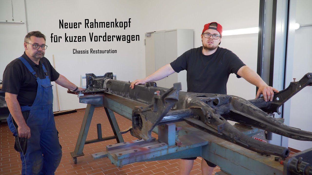 Neuer Rahmenkopf für kurzen Vorderwagen | Chassis Restauration | Knepper Bugs & more | 4K