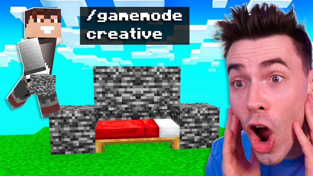 Dostałem GAMEMODE CREATIVE na BED WARS!