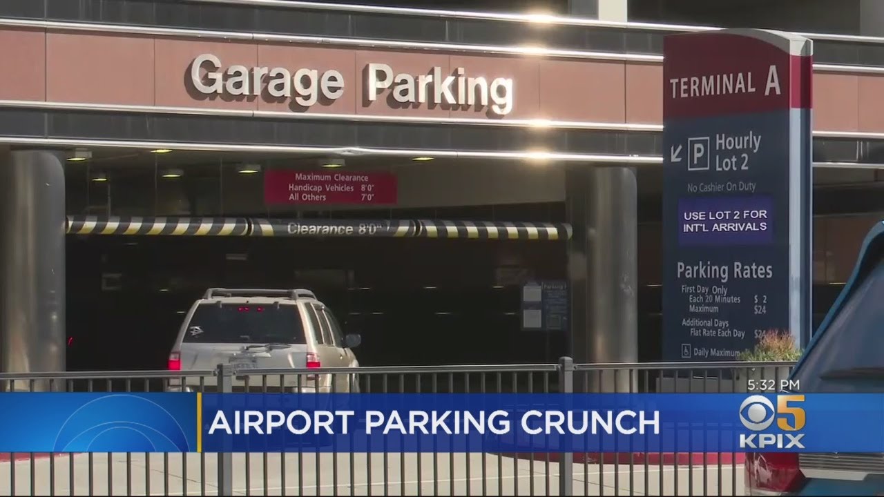 Parking Spots Disappear At Mineta San Jose International Airport