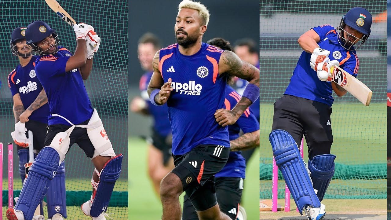 Sanju Samson, Hardik pandya, Ishan Kishan batting practice In Chennai For Match Against Zimbabwe 