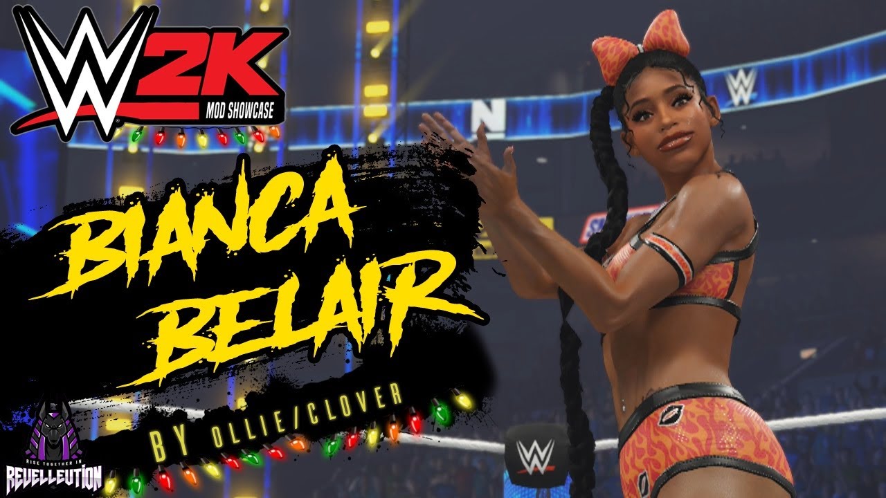 WWE 2K ModMas 2023: Bianca Belair Mod #ModMas #WWE2K23