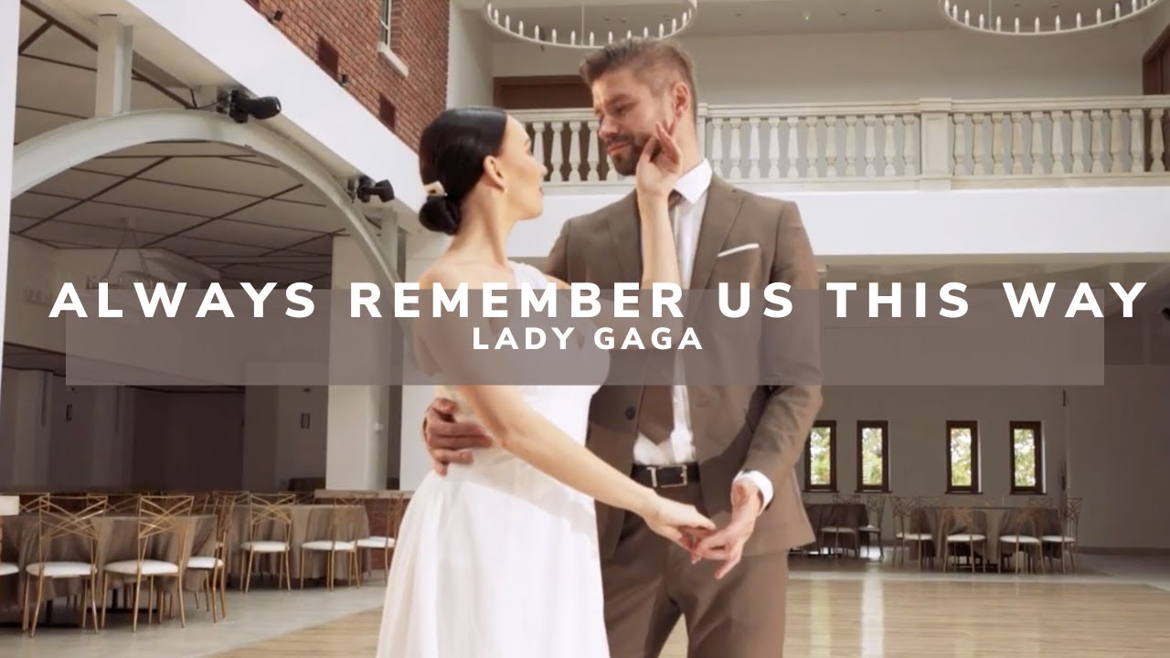 Lady Gaga - Always Remember Us This Way - Beautiful Wedding Dance | English Waltz | Tutorial Online