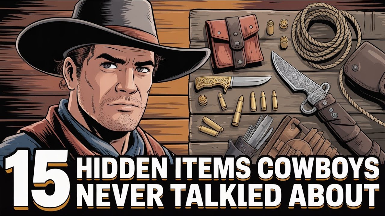 15 Hidden Items Cowboys Never Talked About — The Real Survival Gear of the Frontier