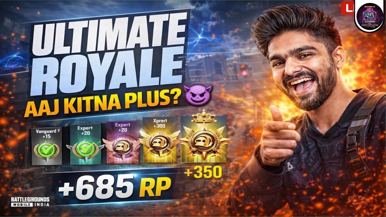 INSANE 😜 Rank Push in Ultimate Royale 😱 Close to Conqueror | BGMI