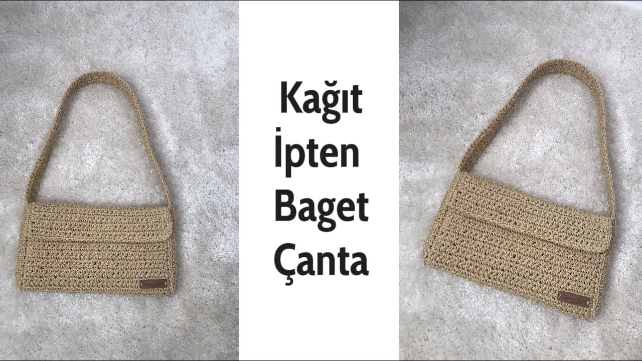 Kağıt İpten Baget Çanta I 