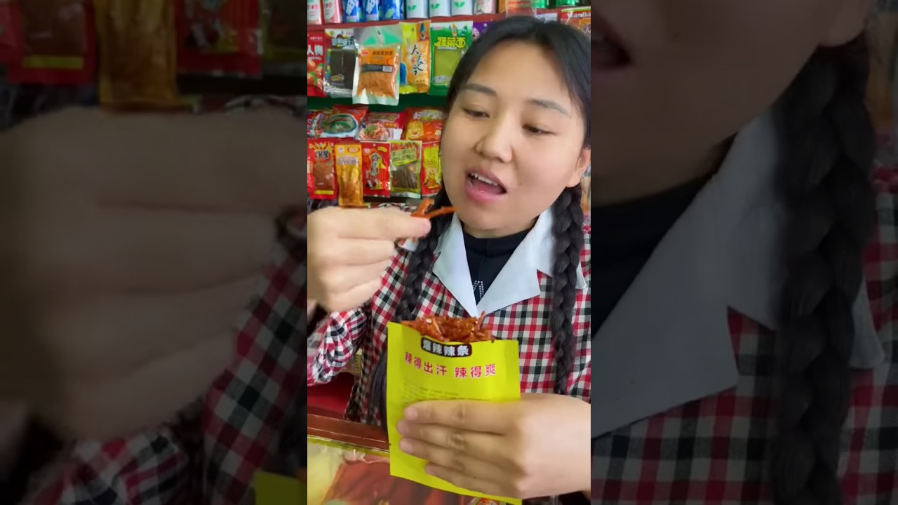 Ăn vặt tuổi thơ #005 #asmr #shorts