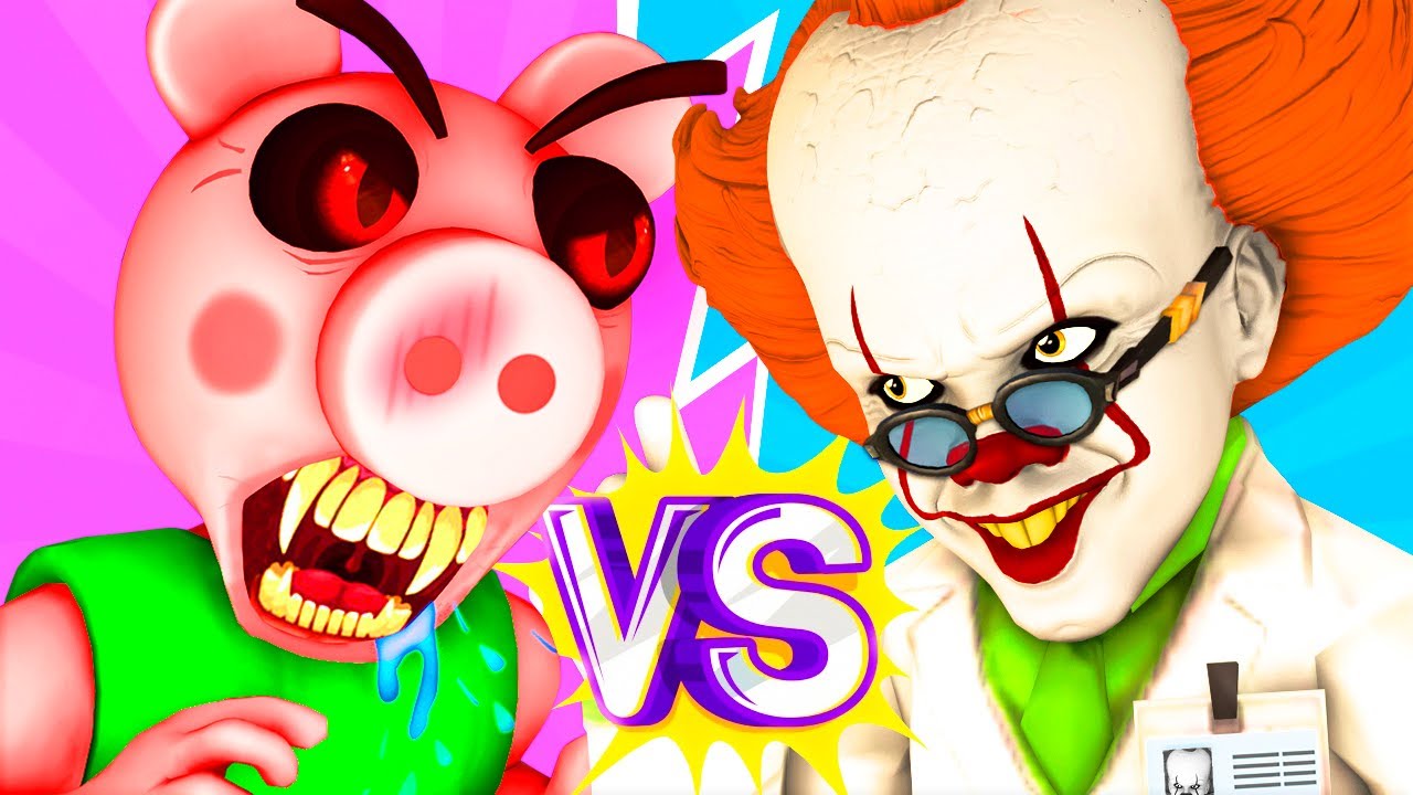 🐷ПИГГИ vs 🤡ПЕННИВАЙЗ - ФИЛЬМ (Ной Все Серии Подряд Roblox Piggy Роблокс Свинка Пеппа 3D Анимация)